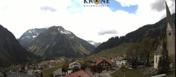 Archived image Webcam Mittelberg - Hotel &#34;Alte Krone&#34; 11:00