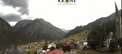 Archived image Webcam Mittelberg - Hotel &#34;Alte Krone&#34; 17:00