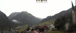 Archived image Webcam Mittelberg - Hotel &#34;Alte Krone&#34; 19:00