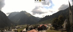 Archived image Webcam Mittelberg - Hotel &#34;Alte Krone&#34; 13:00