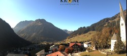 Archived image Webcam Mittelberg - Hotel &#34;Alte Krone&#34; 09:00