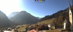 Archived image Webcam Mittelberg - Hotel &#34;Alte Krone&#34; 11:00