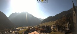 Archived image Webcam Mittelberg - Hotel &#34;Alte Krone&#34; 13:00