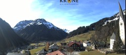 Archived image Webcam Mittelberg - Hotel &#34;Alte Krone&#34; 09:00