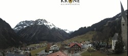 Archived image Webcam Mittelberg - Hotel &#34;Alte Krone&#34; 13:00