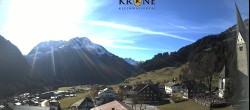 Archived image Webcam Mittelberg - Hotel &#34;Alte Krone&#34; 11:00