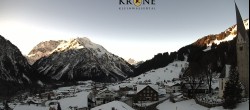 Archived image Webcam Mittelberg - Hotel &#34;Alte Krone&#34; 08:00