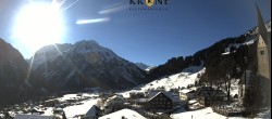 Archived image Webcam Mittelberg - Hotel &#34;Alte Krone&#34; 11:00