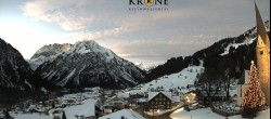 Archived image Webcam Mittelberg - Hotel &#34;Alte Krone&#34; 06:00