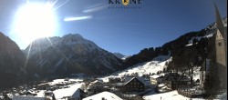 Archived image Webcam Mittelberg - Hotel &#34;Alte Krone&#34; 11:00