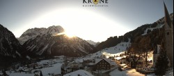 Archived image Webcam Mittelberg - Hotel &#34;Alte Krone&#34; 13:00