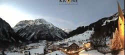 Archived image Webcam Mittelberg - Hotel &#34;Alte Krone&#34; 06:00