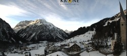 Archived image Webcam Mittelberg - Hotel &#34;Alte Krone&#34; 07:00