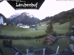 Archived image Webcam Laerchenhof Nature Hotel 06:00