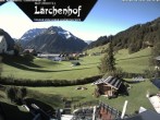 Archived image Webcam Laerchenhof Nature Hotel 09:00