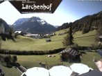 Archived image Webcam Laerchenhof Nature Hotel 11:00