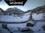 Archived image Webcam Laerchenhof Nature Hotel 06:00