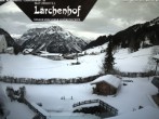 Archiv Foto Webcam Naturhotel Lärchenhof 07:00