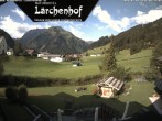 Archiv Foto Webcam Naturhotel Lärchenhof 07:00