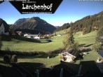 Archiv Foto Webcam Naturhotel Lärchenhof 08:00