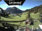 Archiv Foto Webcam Naturhotel Lärchenhof 09:00