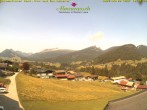Archiv Foto Webcam Riezlern - Gästehaus Almenrausch 09:00