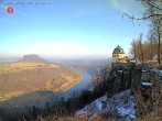 Archiv Foto Webcam Festung Königstein - Friedrichsburg 13:00