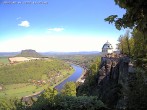 Archiv Foto Webcam Festung Königstein - Friedrichsburg 13:00
