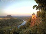Archiv Foto Webcam Festung Königstein - Friedrichsburg 19:00