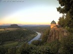 Archived image Webcam Fortress Koenigstein 19:00