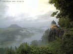 Archiv Foto Webcam Festung Königstein - Friedrichsburg 09:00
