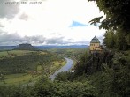 Archiv Foto Webcam Festung Königstein - Friedrichsburg 13:00