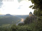 Archiv Foto Webcam Festung Königstein - Friedrichsburg 05:00