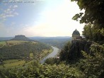 Archiv Foto Webcam Festung Königstein - Friedrichsburg 09:00
