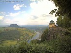 Archiv Foto Webcam Festung Königstein - Friedrichsburg 13:00
