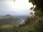 Archiv Foto Webcam Festung Königstein - Friedrichsburg 19:00