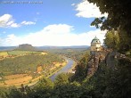 Archiv Foto Webcam Festung Königstein - Friedrichsburg 13:00