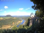 Archiv Foto Webcam Festung Königstein - Friedrichsburg 15:00
