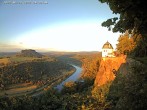 Archiv Foto Webcam Festung Königstein - Friedrichsburg 19:00
