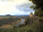 Archived image Webcam Fortress Koenigstein 19:00