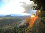 Archiv Foto Webcam Festung Königstein - Friedrichsburg 19:00