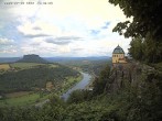 Archiv Foto Webcam Festung Königstein - Friedrichsburg 13:00