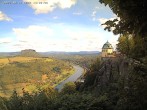 Archiv Foto Webcam Festung Königstein - Friedrichsburg 13:00