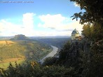 Archiv Foto Webcam Festung Königstein - Friedrichsburg 13:00