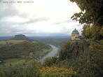 Archiv Foto Webcam Festung Königstein - Friedrichsburg 13:00