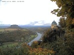 Archiv Foto Webcam Festung Königstein - Friedrichsburg 13:00