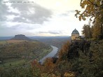 Archiv Foto Webcam Festung Königstein - Friedrichsburg 09:00