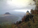 Archiv Foto Webcam Festung Königstein - Friedrichsburg 13:00