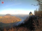 Archiv Foto Webcam Festung Königstein - Friedrichsburg 13:00