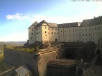 Archiv Foto Webcam Festung Königstein: Eingangsbereich 09:00